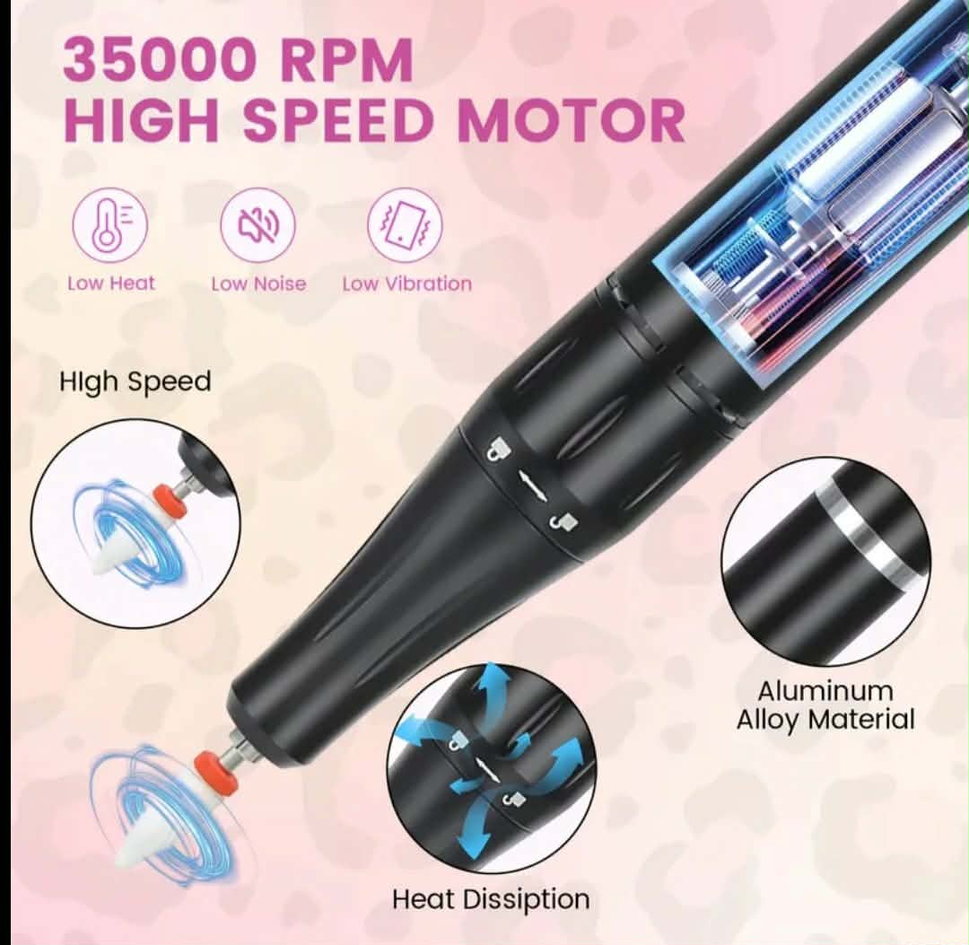 Rechargeable Nail Drill