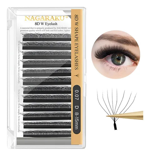 8D W 0.7 Lash Extensions