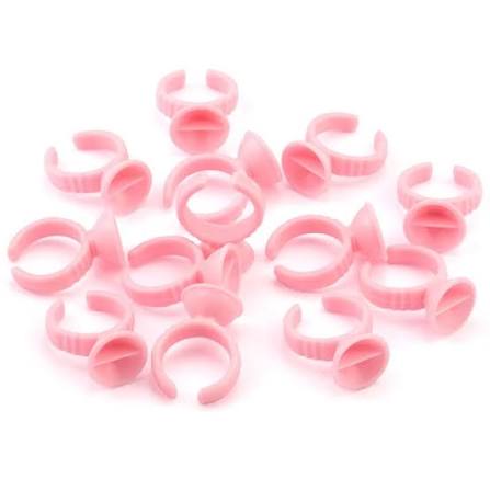 100pcs Divided Glue Rings