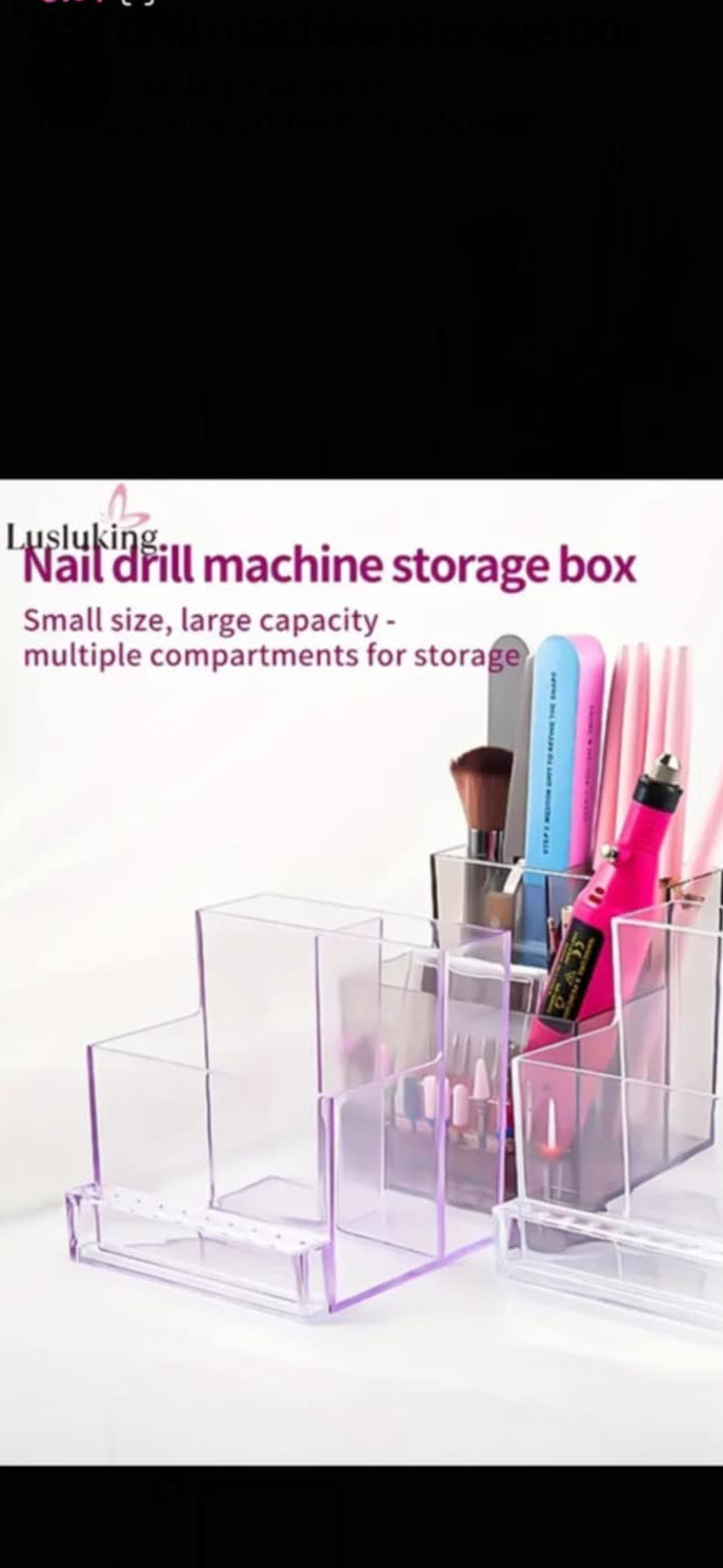 Nail Drill & Bits Holder