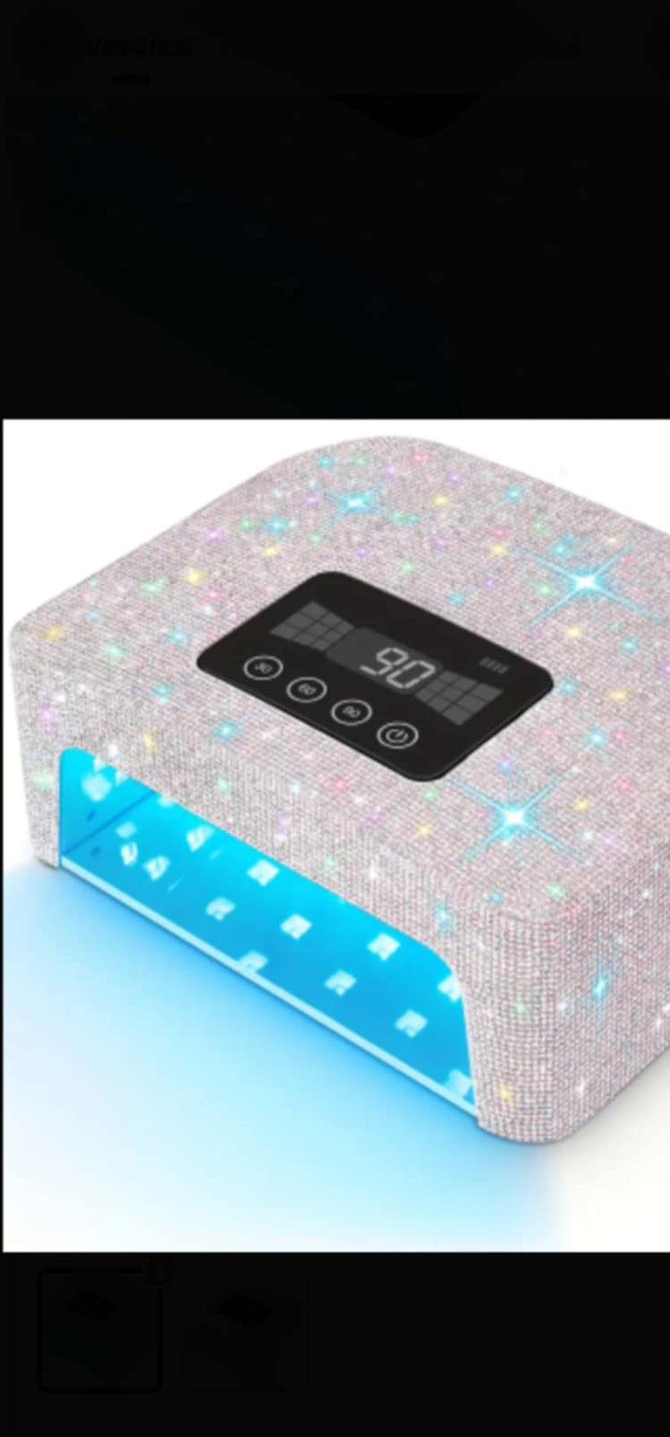 Rechargeable LED UV Nail Lamp