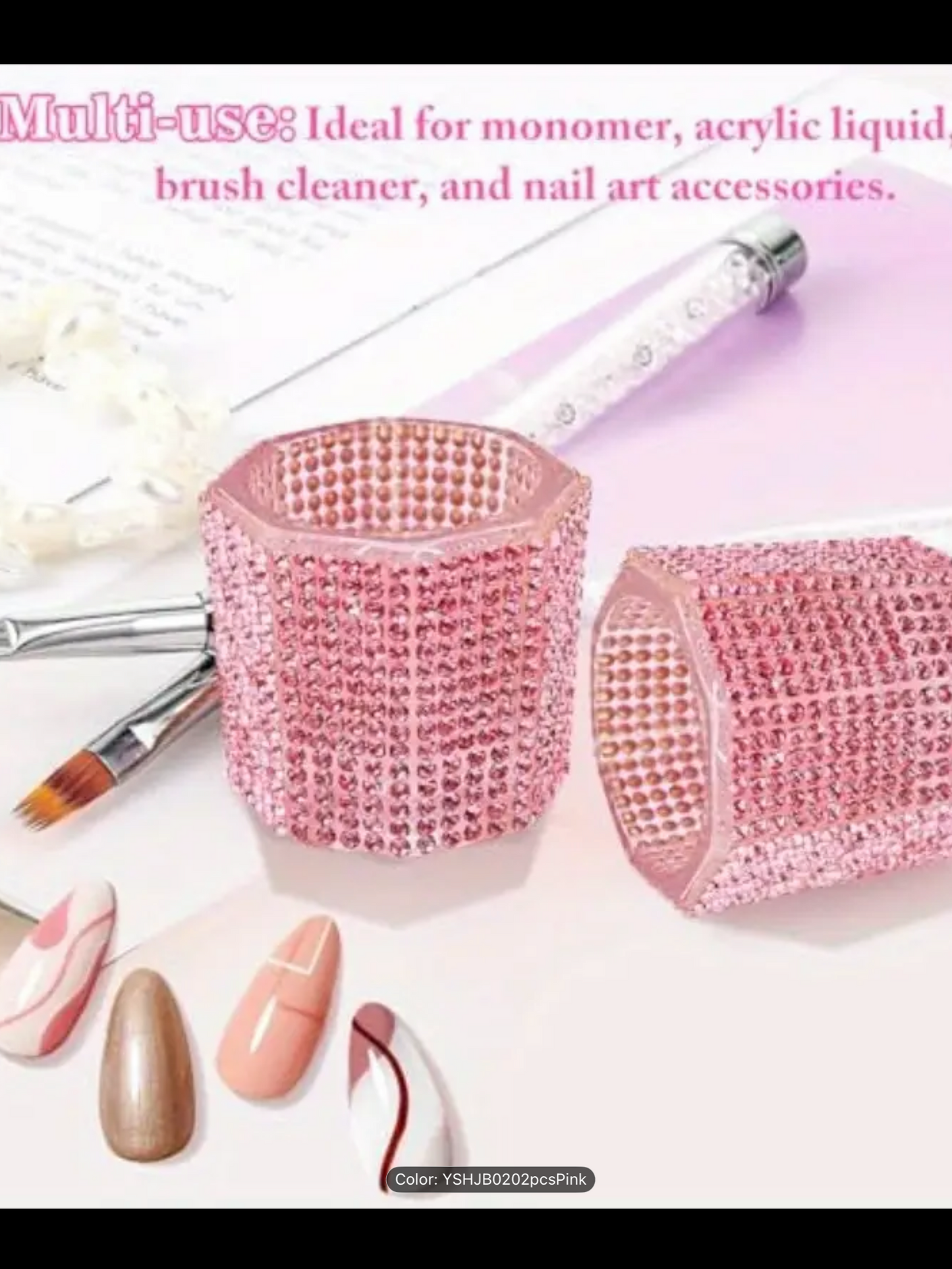 Rhinestone Dappen Dish