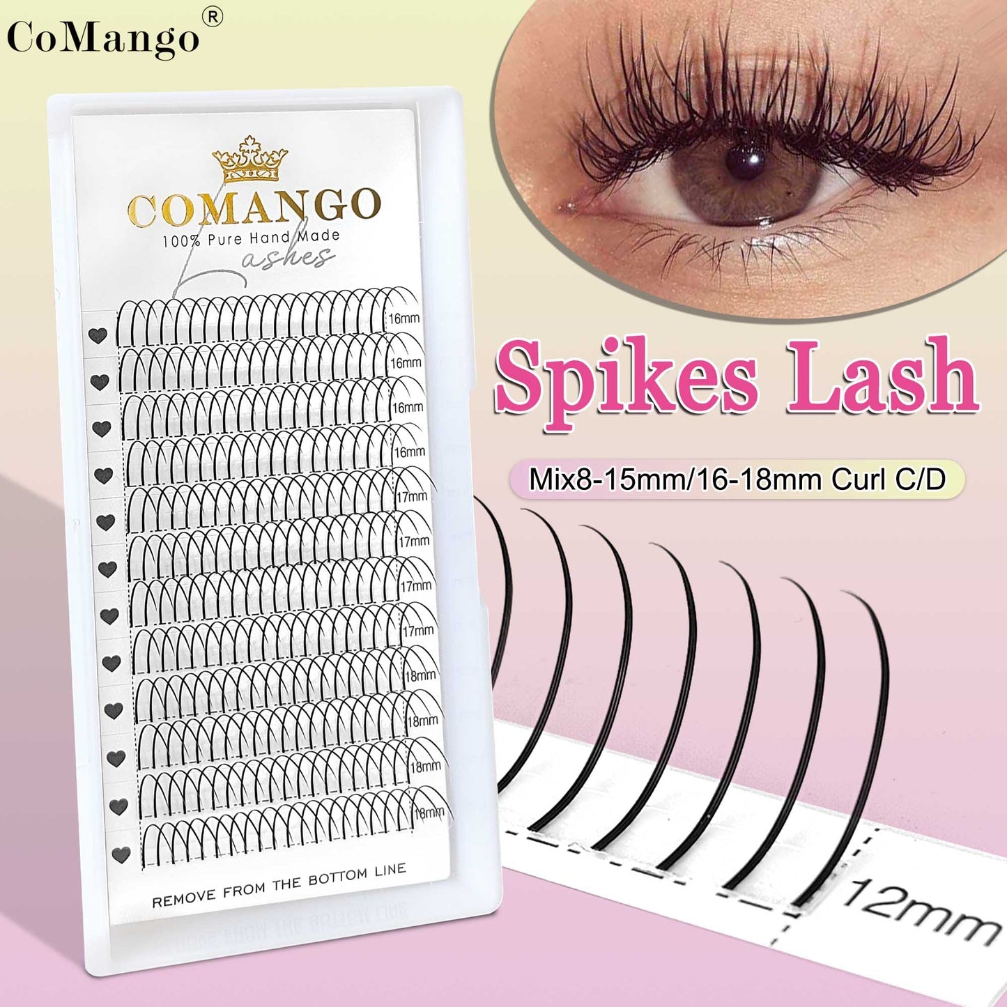 Spikes Lash Extensions 0.7