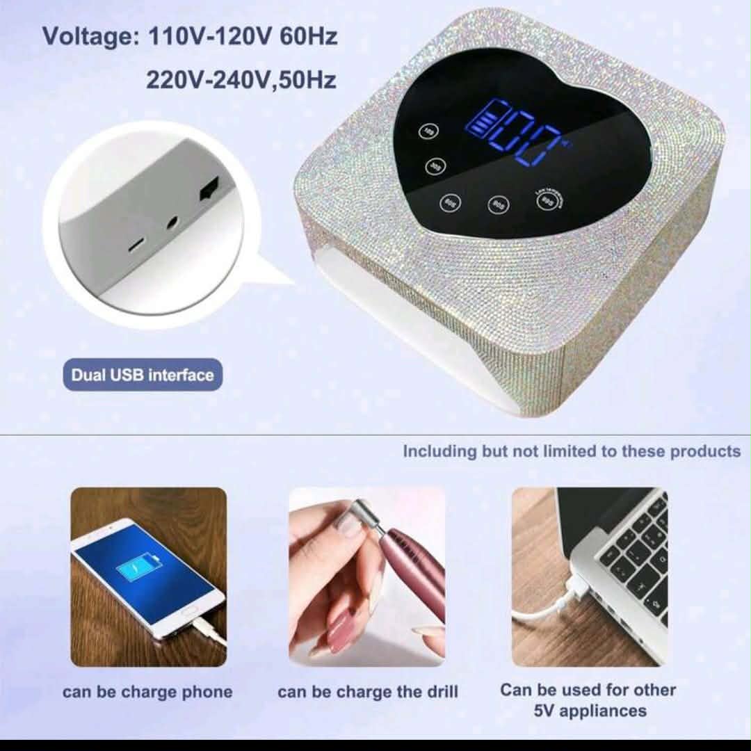 Rechargeable LED UV Nail Lamp