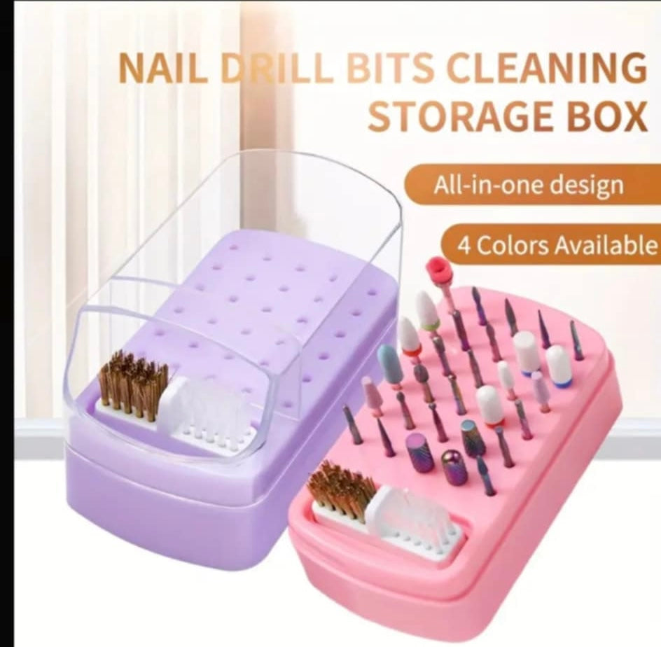Nail Bit Holder & Nail Bit Cleaner