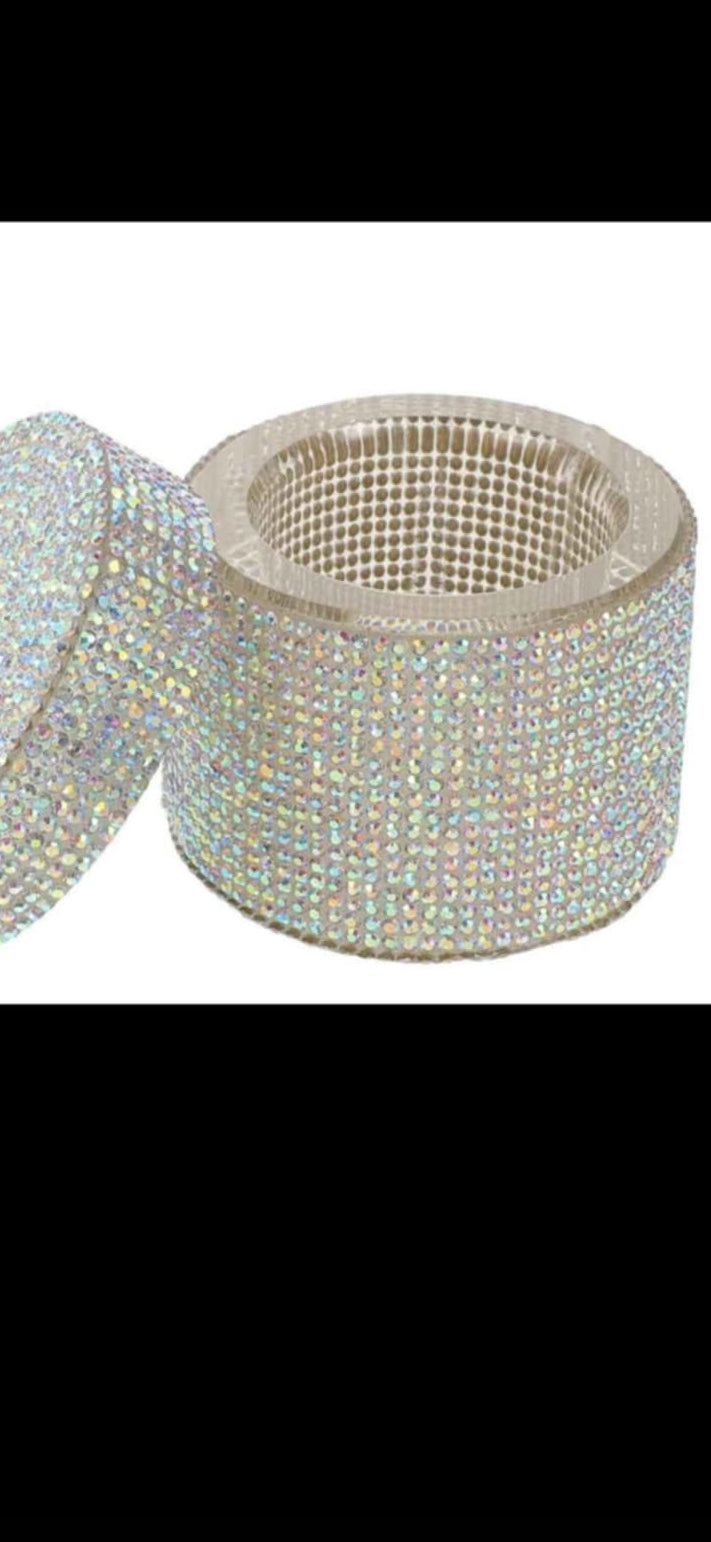 Rhinestone Dappen Dish