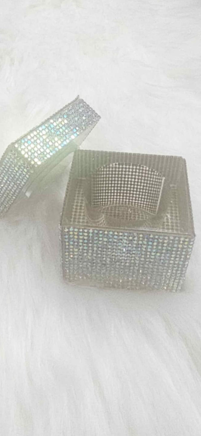 Rhinestone Dappen Dish
