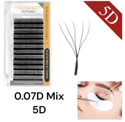 5D W 0.07 Lash Extensions