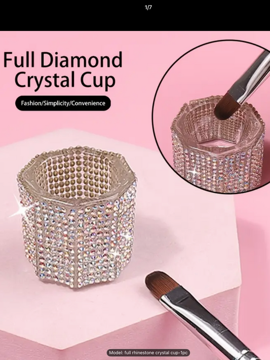 Rhinestone Dappen Dish