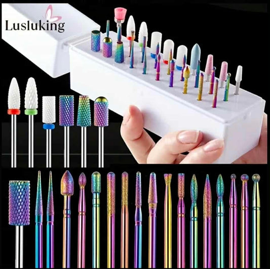 30pc Nail Drill Bit