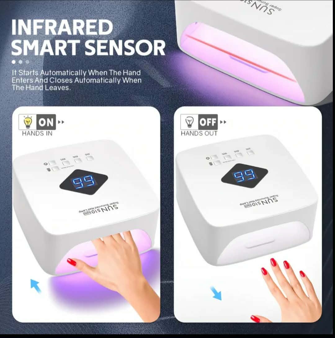 Rechargeable LED UV Nail Lamp